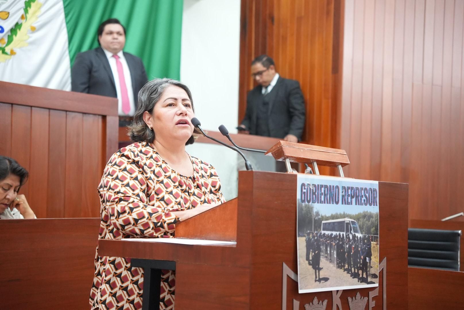 Blanca Águila reprocha al gobierno estatal desabasto en hospitales y crisis de inseguridad en Tlaxcala